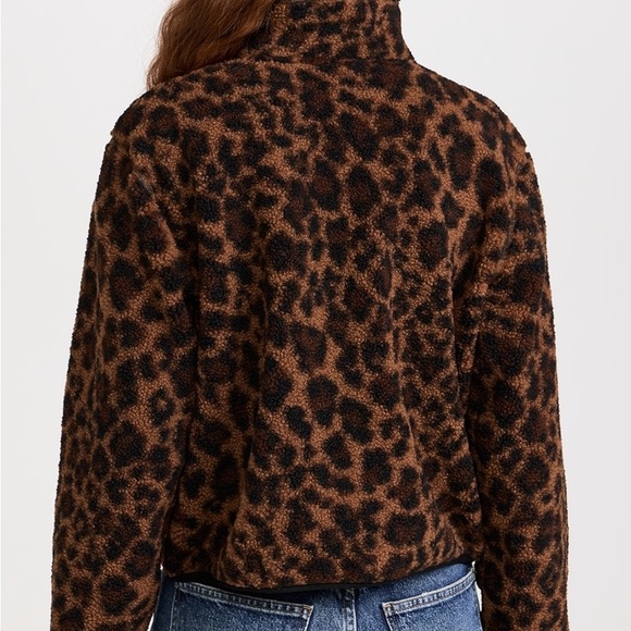 AYR Brown Leopard Print Teddy Jacket - Picture 2 of 7